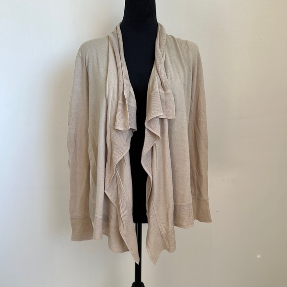 Lauren Ralph Lauren Beige Cardigan - Picture 2 of 10